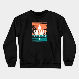 Miami Beach Crewneck Sweatshirt